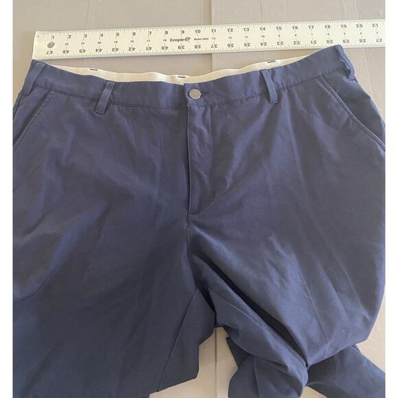 Adidas Pants Mens Size 38 x 32 Navy Stretch Golf - Picture 6 of 10